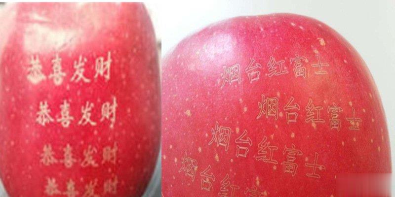 激光打標(biāo)機在水果上是怎么打標(biāo)的呢?